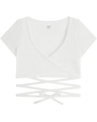 Kith - Monogram Wrap Top - Lyst
