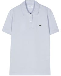 Lacoste - Embroidered-logo Cotton Polo Shirt - Lyst