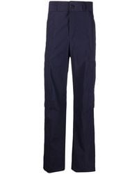 Ferragamo - Multi-Pocket Seersucker Trousers - Lyst