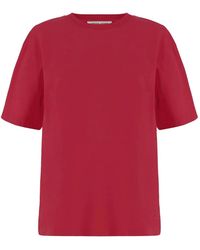 Carven - Logo-Detail T-Shirt - Lyst