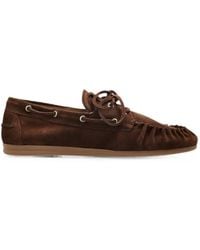 Alohas - Rowan Lace-Up Loafers - Lyst