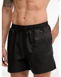 Nike - Logo-Embroidered Drawstring Swim Shorts - Lyst