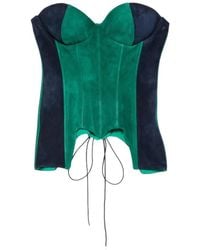 MITILIANE COUTURE - Lace-Up Corset Top - Lyst