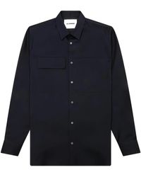Jil Sander - Hemd mit aufgesetzter Tasche - Lyst