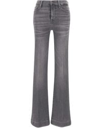 7 For All Mankind - Vaqueros de algodón - Lyst
