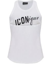 DSquared² - Cut-Out Vest - Lyst