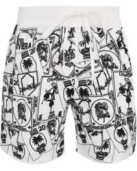 Only the Blind - Printed Drawstring Shorts - Lyst
