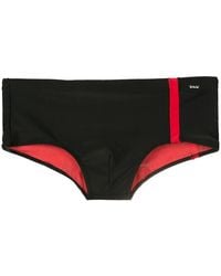 Amir Slama - Two-Tone Striped Swimming Shorts - Lyst