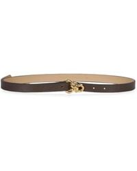 Tagliatore - Knot-Detail Leather Belt - Lyst