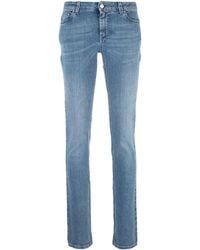 Givenchy Star Patch Skinny Jeans - Blue