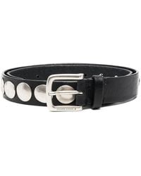 Golden Goose - Luxe Leather Belt, Intricate Buckle. - Lyst