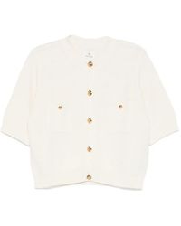Anine Bing - Christa Short-Sleeve Cardigan - Lyst