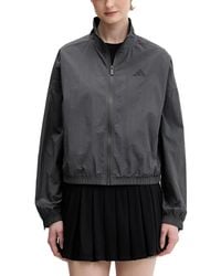 adidas - City Logo-Print Zip-Up Jacket - Lyst