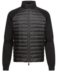 Moncler - Plumífero Con Cremallera - Lyst