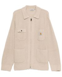Carhartt - Logo Patch Zip Chore Cardigan - Lyst