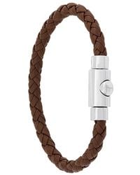 Ferragamo - Thin Woven Bracelet - Lyst