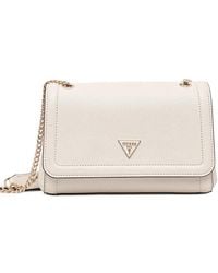 Guess - Noelle Kleine Crossbodytas Met Logo - Lyst