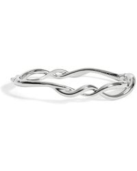 Monica Vinader - Ochre Twisted Bangle - Lyst
