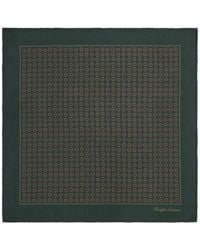 Ralph Lauren - Paisley-Print Silk Pocket Square - Lyst