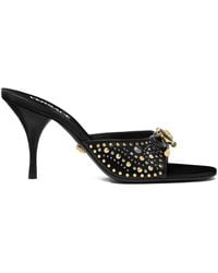 Versace - Mules La Medusa 85 Mm En Cuir - Lyst