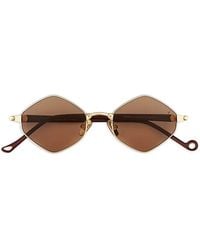Eyepetizer - Medina Geometric-Shape Sunglasses - Lyst