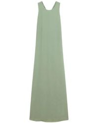 Aspesi - Tie Back Detail Maxi Dress - Lyst