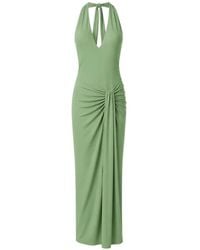 Baobab - Donatella Ruched Cascading-Detail Maxi Dress - Lyst
