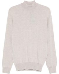 Altea - Long-Sleeve Wool Sweater - Lyst