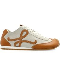 Loewe - Ballet Runner 2.0 Leather Logo Sneakers - Lyst
