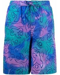 Isabel Marant - Drawstring Swim Shorts - Lyst