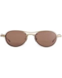 Maison Kitsuné - X A. Society Lunettes De Soleil À Monture Ovale - Lyst