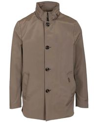 Moorer - Borromini Buttoned Stand-Collar Jacket - Lyst