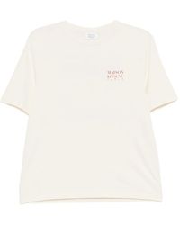 Maison Kitsuné - Logo-Print Crew-Neck T-Shirt - Lyst