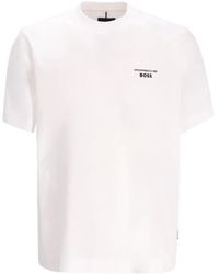 BOSS - Camiseta de algodón mercerizado de x Porsche - Lyst