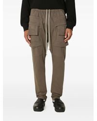 Rick Owens - Cargo-Pocket Drawstring Trousers - Lyst