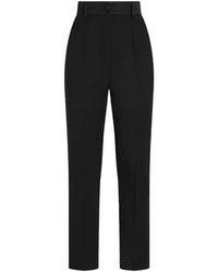 Dolce & Gabbana - Bi-Stretch Twill Trousers - Lyst
