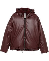 Iceberg - Hooded Bomber Jacket - Lyst