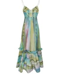 Alexis - Danelle Ruffled Maxi Dress - Lyst