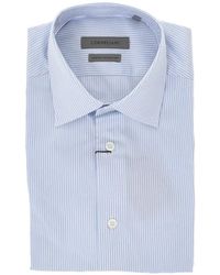 Corneliani - Striped Cotton Shirt - Lyst