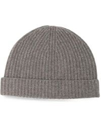 N.Peal Cashmere - Bonnet En Maille Côtelée - Lyst
