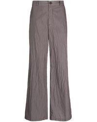 Our Legacy - Wide-leg Cotton Trousers - Lyst