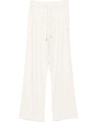 Blugirl Blumarine - Drawstring-Embellished Track Pants - Lyst