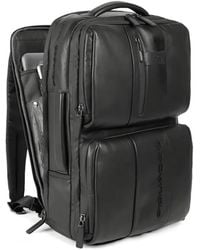 Piquadro - Slim Laptop Backpack - Lyst
