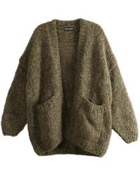Casey Casey - Elsa Chunky-Knit Cardigan - Lyst