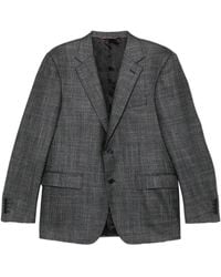 Canali - Geruite Blazer - Lyst