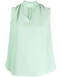 Alberto Biani - Bluse Mit Cut-Out - Lyst