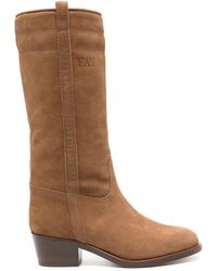 Fay - 45Mm Suede Boots - Lyst