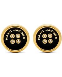 Marc Jacobs - Oorbellen Met Knopen - Lyst