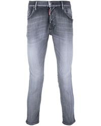 DSquared² - Tief sitzende Cropped-Jeans - Lyst