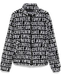 Versace Jeans Couture - Logomania Teddy Jacket - Lyst